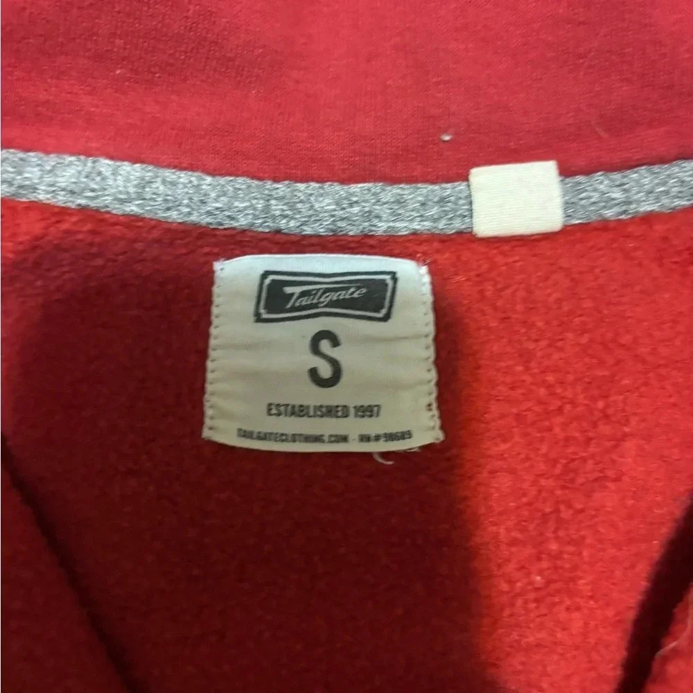 Tailgate fleece quarter zip Georgia Bulldogs small - Picture 5 of 12